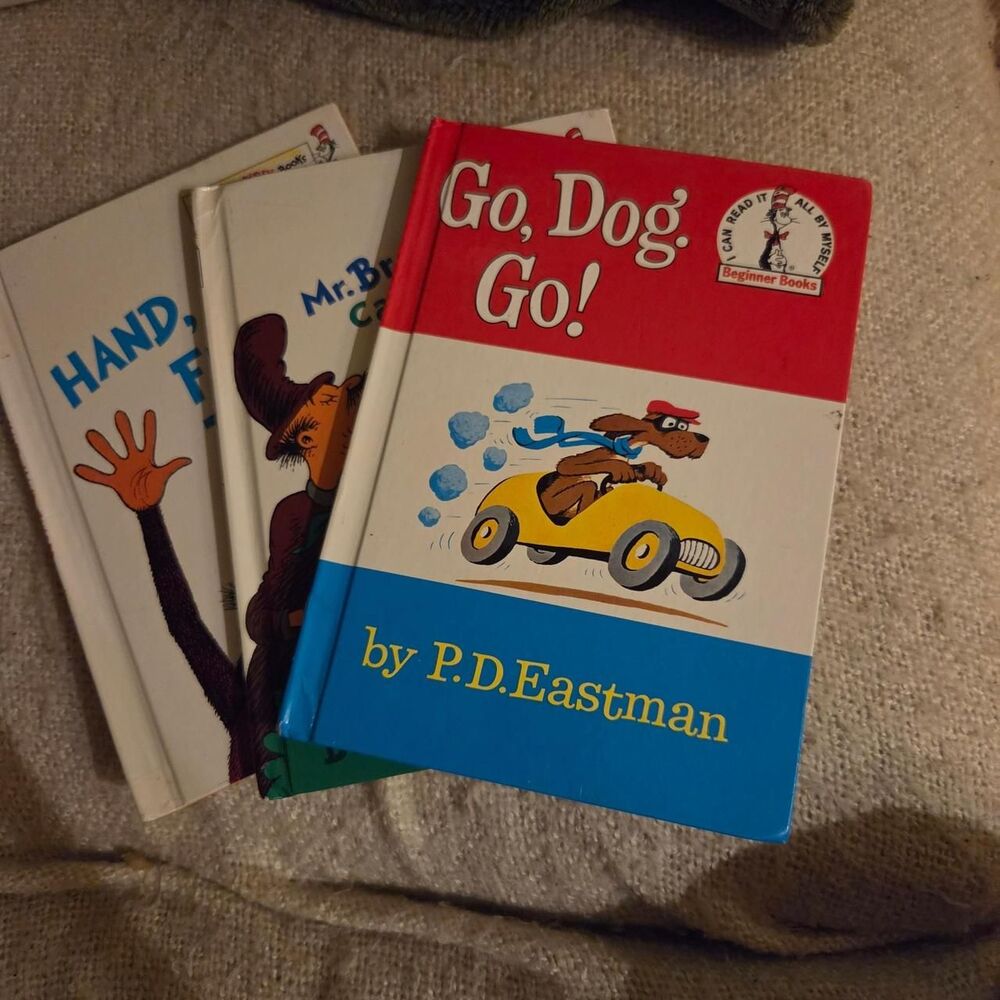 Dr Seuss & Friends Beginner Books Lot of 3 Hardcovers